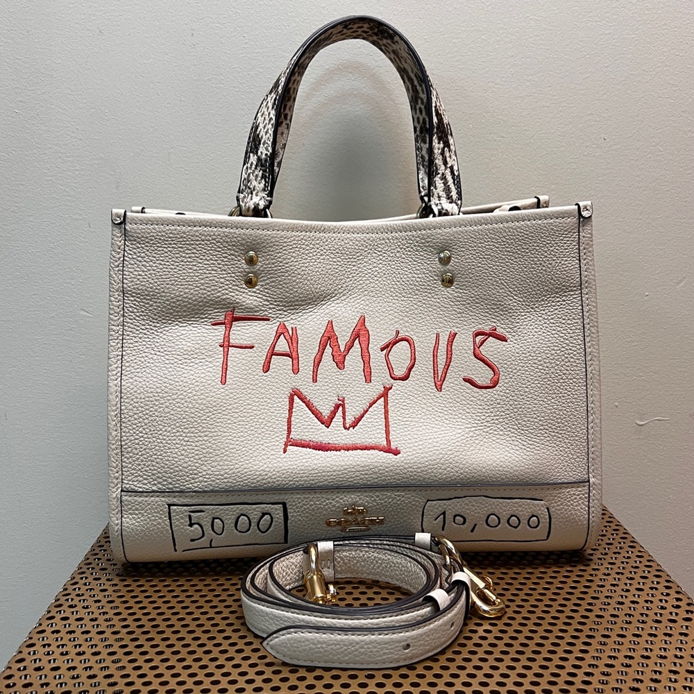 Coach X Jean Michel Basquiat Dempsey Carryall Tote